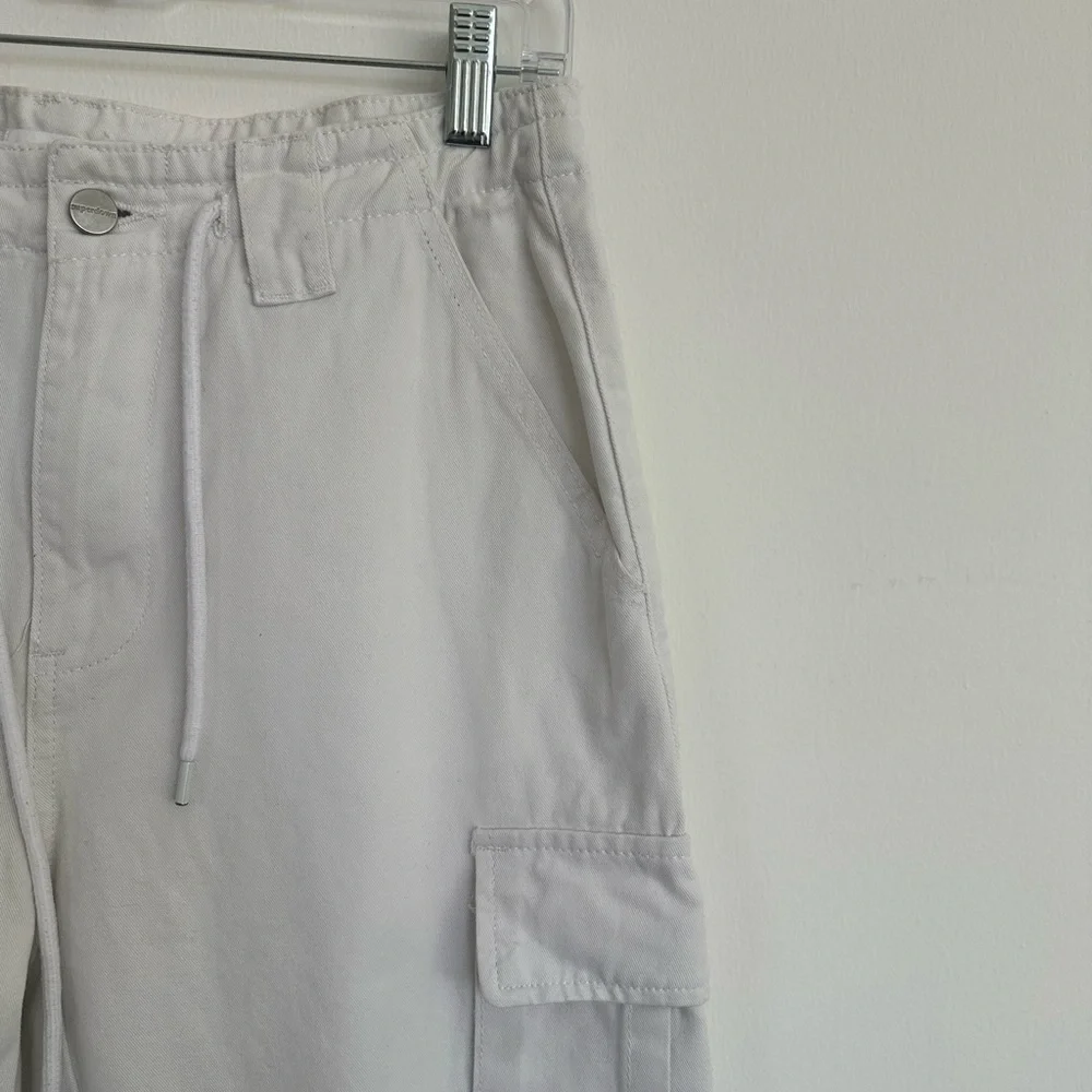 superdown Bobbi Cargo Pant in White Size Medium